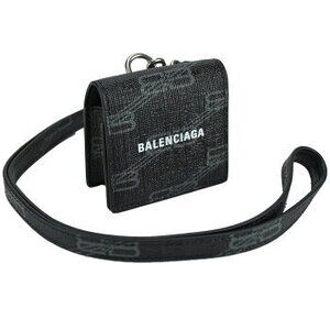 Balenciaga Neck Case AirPods Black Strap Pro Logo Signature Earphone